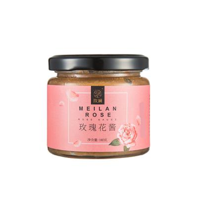 瓶装玫瑰花酱