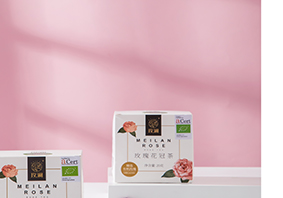 盒装玫瑰花冠茶