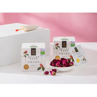 盒装玫瑰花蕾茶
