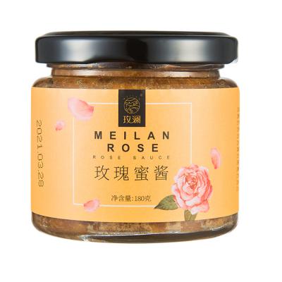 瓶装玫瑰蜜酱